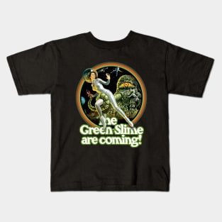 Vintage Scifi 1968 Kids T-Shirt